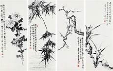 国画写意山茶花